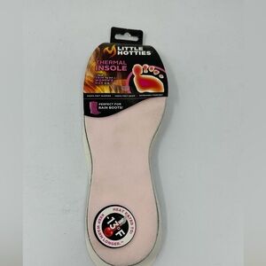 1 Set Of Little Hotties Thermal Insole, Trim-To-Size Foot Warmers Boots or Shoes
